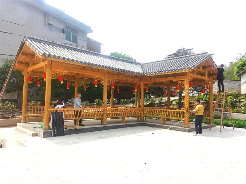 微光能景觀燈帶布置